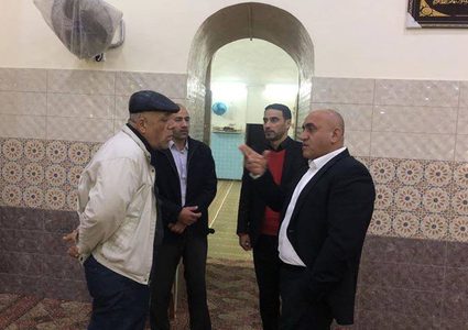 محافظ جنين يزور مسجد جنين الكبير ويطلع على مشروع اعادة صيانة