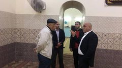 محافظ جنين يزور مسجد جنين الكبير ويطلع على مشروع اعادة صيانة