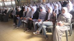 تنظيم محاضرات (ديني حياتي) في اناث قلقيلية