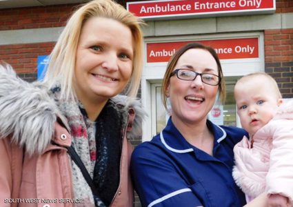 بريطانية "لم تعرف أنها حامل" إلا بعد الولادة