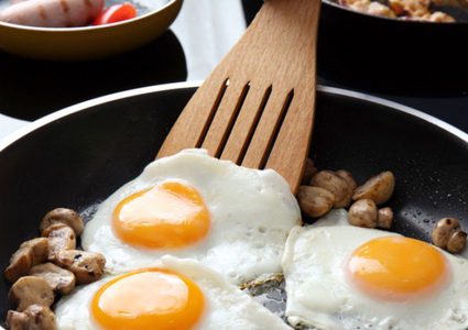 أخطاء قلي البيض