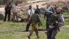 مستوطنون يهاجمون عصيرة القبلية جنوب نابلس