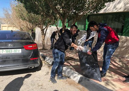 "التربية الرياضة" في النجاح ينظم  يوما تطوعيا