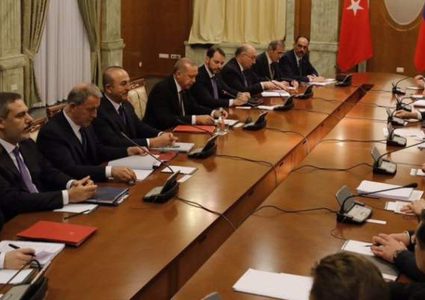 اردوغان: نرغب في التنسيق مع روسيا بشأن المنطقة الآمنة