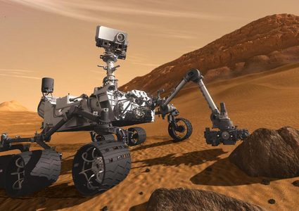 عاصفة رملية تنهي مهمة "مركبة المريخ"