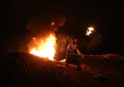 19 اصابة بينها خطيرة خلال فعاليات الإرباك الليلي شرق جباليا
