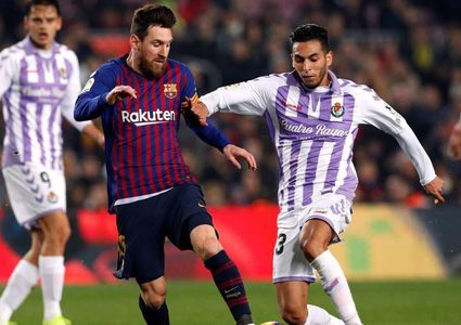 برشلونة يعاني أمام بلد الوليد قبل موقعته مع ليون