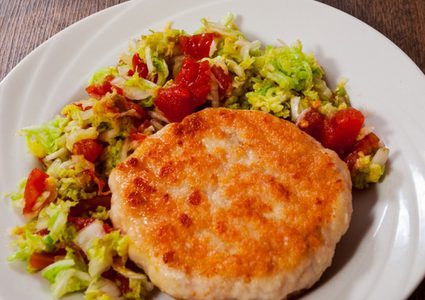 برغر الدجاج الصحي