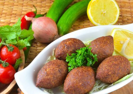 الكبة اللبنانية المقلية