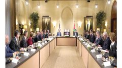 الملك عبد الله يؤكد على "حل الدولتين"