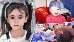 نوران صعدت للعب أعلى سطح منزلها فأحرقها صعق كهربائى