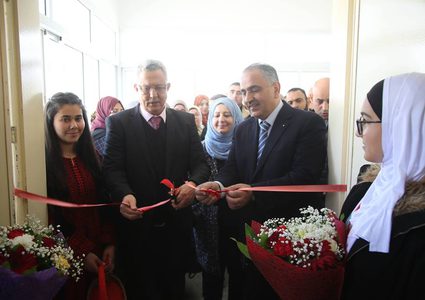 افتتاح معرض فلسطين للعلوم والتكنولوجيا في مدرسة الفاضلية