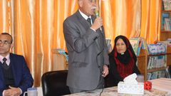 أبوسمهدانة يفتتح معرضاً للوسائل التعليمية في المحافظة الوسطى