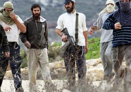 مستوطنون يحتشدون قرب اللبن الشرقية