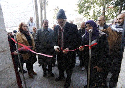 افتتاح معرض فني بعنوان"خطوات دافئة"