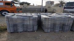 نابلس:الاحتلال يستولي على 4 آلاف متر بلاط بقيمة 100 ألف شيقل