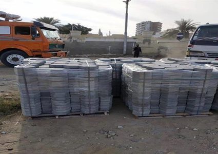 نابلس:الاحتلال يستولي على 4 آلاف متر بلاط بقيمة 100 ألف شيقل