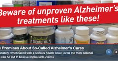 هيئة الأغذية والأدوية الأمريكية "FDA" تحذر من أكاذيب وجود علاجات للزهايمر
