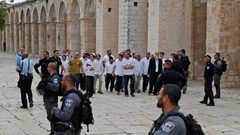 289 مستوطنا وطالبا تلموديا يقتحمون "الأقصى" بحراسة مشددة