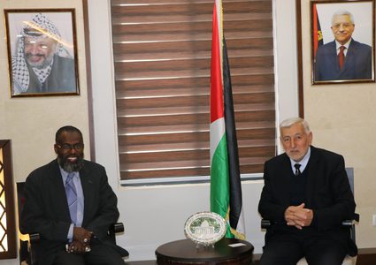 وفد من البنك الاسلامي للتنمية يلتقي وزير الزراعة