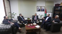 الأعرج وحديد يبحثان عدداً من القضايا المتعلقة بالهيئات المحلية