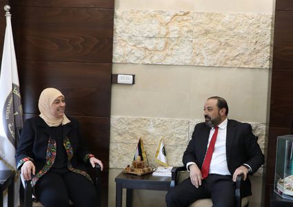 مسير أعمال النيابة العامة يلتقي المحافظ غنام