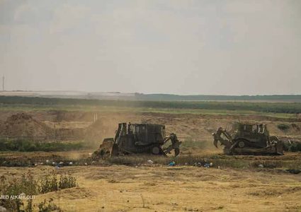 توغل محدود لآليات الاحتلال شرق البريج