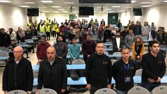 جامعة النجاح تحتضن بطولة‎ ‎‎بناء‎ ‎الجسور‎ ‎الخشبية‎