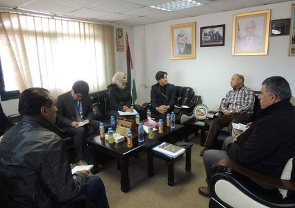 ابو هولي يبحث مع (جايكا) الاستمرار بتنفيذ المشاريع لصالح المخيمات