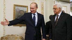 رسالة من الرئيس عباس لبوتين عبر الأحمد
