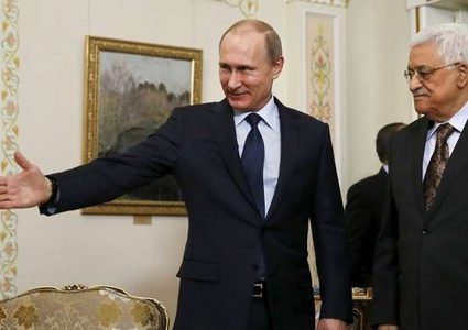رسالة من الرئيس عباس لبوتين عبر الأحمد