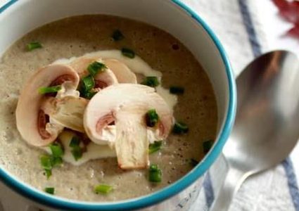 شوربة تيراميسوب بالفطر