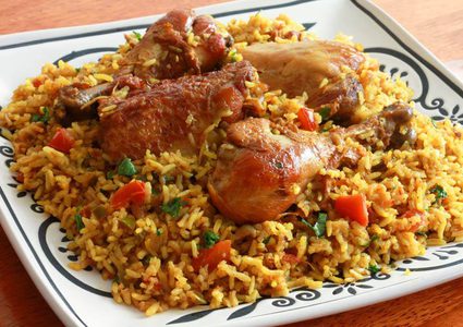 برياني دجاج سريع