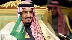 خادم الحرمين يؤكد دعم المملكة لإقامة دولة فلسطينية