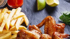 أجنحة الدجاج الحارة