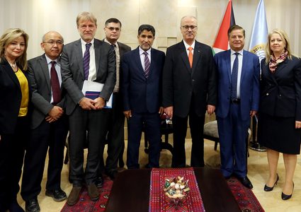 الحمد الله يستقبل المدير الإقليمي لمنظمة الصحة العالمية