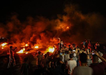 إنطلاق  فعاليات الارباك الليلي شرق جباليا