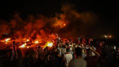 إنطلاق  فعاليات الارباك الليلي شرق جباليا