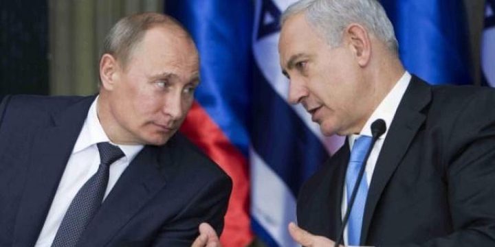 نتنياهو يبدي لبوتن قلقه من "التهديد الإيراني"