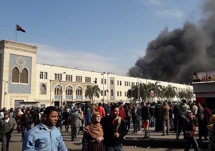عمل بطولي لشاب مصري أنقذ 4 أشخاص في حادث محطة القطار