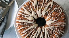 كيك القهوة باللبن الزبادي الشهي