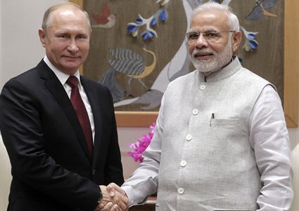 بوتين يأمل بتسوية الأزمة بين الهند وباكستان بأقرب وقت ممكن