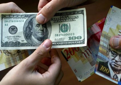 أسعار صرف العملات مقابل الشيقل