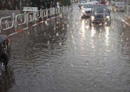 40 ملم كمية الأمطار في طوباس خلال المنخفض الأخير