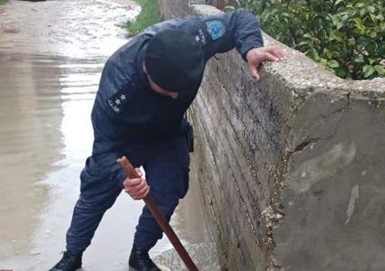 أثار المنخفض الجوي على محافظات الضفة