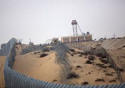 الاحتلال يزعم تعرض احدى مركباته لإطلاق نار قرب الحدود المصرية