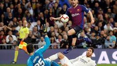 برشلونة يهين ريال مدريد في معقله بهدف وحيد