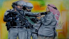 جيهان أبو عمر تفتتح معرضها "كلام الضوء" في متحف درويش