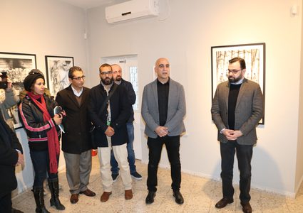 افتتاح معرض..  "قوالب الملح للفنّان ميسرة بارود في بيت لحم