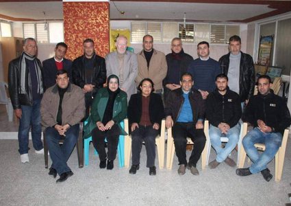 الحركي للصحفيين يلتقي قيادة إقليمي شرق وغرب غزة بحركة فتح